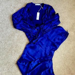 Anne fontaine blue set